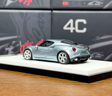Load image into Gallery viewer, 1:64 CL Blue Romeo 4C Coupe Sports Model Diecast Resin Car New Collection

