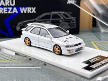 Load image into Gallery viewer, ATS 1:64 White IMPREZA WRX STI GC Wagon Sport Open Model Diecast Metal Car New Collection
