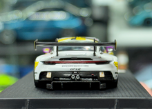 Load image into Gallery viewer, SR 1:64 White Yellow 911 GT3 R #92 Racing Sports Model Diecast Metal Car New Collection
