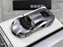 Load image into Gallery viewer, VMB 1:64 Silver Aventador LP700-4 Sports Model Diecast Resin Car New Collection
