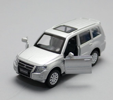 Load image into Gallery viewer, CCA 1:43 Silver Pajero SUV Off Road Sports Model Toy Diecast Metal Car BN
