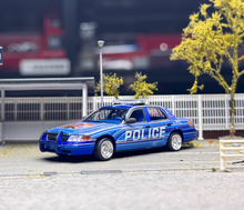 Load image into Gallery viewer, GOC 1:64 HEC Albuquerque Police Crown Victoria CV Model Diecast Metal Car New Collection

