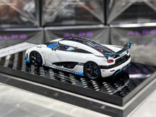 Load image into Gallery viewer, GRYNING 1:64 White Agera RS1 ML Racing Sports Model Diecast Resin Car New Collection
