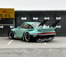 Load image into Gallery viewer, SW 1:64 Green RWB 993 Racing Sports Classic Model Diecast Metal Car New Collection
