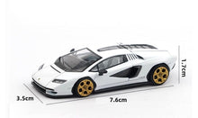 Load image into Gallery viewer, Poprace 1:64 White LPi800-4 Countach Racing Sports Model Diecast Metal Car New Collection
