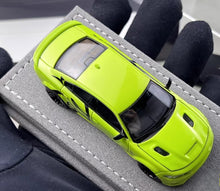 Load image into Gallery viewer, Elite 1:64 Green Charger SRT Engine Sedan Sports Model Diecast Metal Car New Collection
