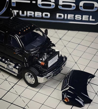 Load image into Gallery viewer, MK 1:64 HEC Black F650 Turbo Pickup Truck Sports Model Diecast Metal Car New Collection
