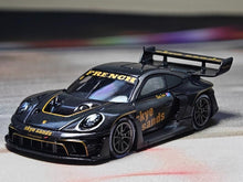 Load image into Gallery viewer, HKM 1:64 Black Carbon 911 GT3 R 992 Rennsport SKYE Model Diecast Metal Car New Collection
