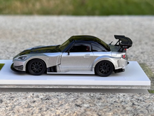 Load image into Gallery viewer, Onemodel 1:64 Silver JDM JS AP S2000 Racing Sports Model Diecast Resin Car New
