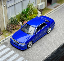 Load image into Gallery viewer, Mortal 1:64 Blue JDM CRESTA Sedan Sports Model Diecast Metal Car New Collection
