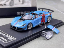 Load image into Gallery viewer, RM 1:64 Blue Venom F5 Figure Racing Sports Model Diecast Metal Car New Collection
