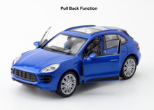 Load image into Gallery viewer, WELLY 1:36 Blue Macan Turbo SUV Sports Model Diecast Toy Metal Car BN
