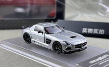 Load image into Gallery viewer, FW 1:64 Silver SLS BS Coupe Sports Open Model Diecast Metal Car New Collection
