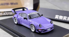Load image into Gallery viewer, Star 1:64 Purple RWB 964 GT Racing Sports Model Diecast Metal Car New Collection
