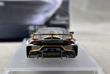 Load image into Gallery viewer, King 1:64 Gray Gold Huracan GT Widebody Sports Model Diecast Metal Car New Collection
