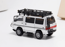 Load image into Gallery viewer, Autobots 1:64 Silver 4WD Delica L300 Camper Van Model Diecast Metal Car New Collecction

