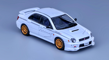 Load image into Gallery viewer, 1:64 Furuya White Impreza WRX STI VII 7 Sedan Mines Model Diecast Metal Car
