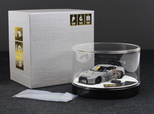 Load image into Gallery viewer, PGM 1:64 Gray GTR R35 Rocket Bunny Engine Round Model Diecast Metal Car New Collection
