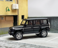 Load image into Gallery viewer, DCM 1:64 Black G63 G Class AMG SUV Off Road Sports Model Diecast Metal Car BN
