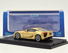 Load image into Gallery viewer, SH 1:64 Gold LFA Coupe Sports Model Diecast Resin Car New Collection

