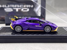 Load image into Gallery viewer, LCD 1:64 Purple Huracan STO Sports Model Diecast Metal Car New Collection
