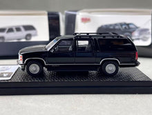 Load image into Gallery viewer, Bliss 1:64 Black Suburban GMT400 SUV Sports Model Diecast Metal Car New Collection
