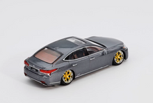 Load image into Gallery viewer, GCD 1:64 Gray LS500 VIP Lowed Sedan Sports Model Diecast Metal Car New Collection
