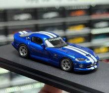 Load image into Gallery viewer, GFCC 1:64 Blue 1996 Viper GTS Coupe Muscle Sports Model Diecast Metal Car New Collection
