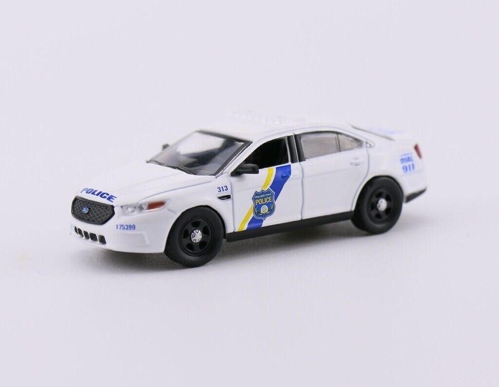 1:64 596 Taurus Philadelphia Police PPD Interceptor Model Diecast Metal Car