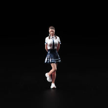 Load image into Gallery viewer, 1:64 Painted Unpainted Figure Model Miniature Resin Diorama Sand Student Girl New
