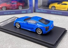 Load image into Gallery viewer, SH 1:64 Blue LFA Coupe Sports Model Diecast Resin Car New Collection
