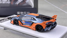 Load image into Gallery viewer, Star 1:64 Gulf Aventador LP700-4 GT Evo Sports Model Diecast Metal Car New Collecction
