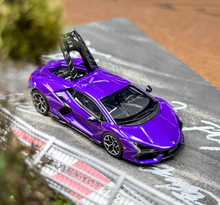 Load image into Gallery viewer, LCD 1:64 Purple Reveulto Racing Sports Model Diecast Metal Car New Collection
