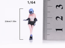 Load image into Gallery viewer, 1:64 Painted Figure Model Miniature Resin Diorama Sand Racer Man Woman Racing
