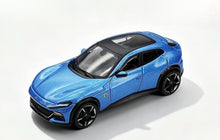 Load image into Gallery viewer, Bburago 1:64 Blue FUV Purosangue Sports Model Diecast Metal Car New Collection
