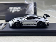Load image into Gallery viewer, TPC 1:64 Silver 911 GT3 RS 992 Pursuit Sports Model Diecast Metal Car New Collection
