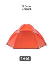 Load image into Gallery viewer, 1:64 Painted Figure Model Miniature Resin Diorama Sand Camping Tent Camp Toy
