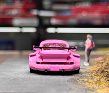 Load image into Gallery viewer, MC 1:64 Pink RWB 930 GT Valentine's Day Sports Model Diecast Metal Car New Collection
