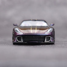 Load image into Gallery viewer, APA TOC 1:64 Purple 812C Coupe Sports Model Diecast Metal Car New Collection
