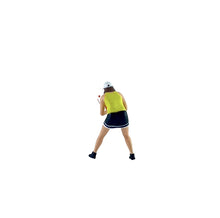 Load image into Gallery viewer, 1:64 Painted Figure Mini Model Miniature Resin Diorama Sport Tennis Lady Man Set
