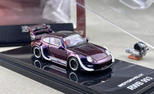 Load image into Gallery viewer, MH 1:64 Purple RWB 993 Widebody Engine Sports Model Diecast Metal Car New Collection
