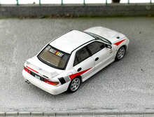 Load image into Gallery viewer, Tarmac 1:64 White Lancer RS EVO Evolution Sports Model Diecast Metal Car New Collection
