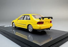 Load image into Gallery viewer, Hobby 1:64 Yellow Civic Ferio Sir EG9 Sedan Sports Model Diecast Metal Car New Collection
