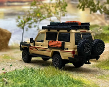Load image into Gallery viewer, Autobots 1:64 Decal Yellow Land Cruiser J70 LC78 ORV Model Diecast Metal Car
