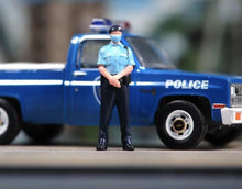 Load image into Gallery viewer, 1:64 Painted Figure Model Miniature Resin Diorama Sand Hong Kong Policeman Toy Collection
