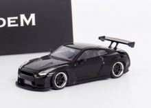 Load image into Gallery viewer, 1:64 Flame Black JDM GTR R35 Pandem Sports Model Diecast Metal Car New Collection
