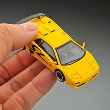Load image into Gallery viewer, MT 1:64 Yellow Diablo SV Racing Sports Model Diecast Metal Car New Collection

