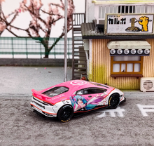 Load image into Gallery viewer, King 1:64 Pink LP610 Huracan LBWK Racing Sports Model Diecast Metal Car New
