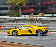 Load image into Gallery viewer, LCD 1:64 Yellow Reveulto Racing Sports Model Diecast Metal Car New Collection
