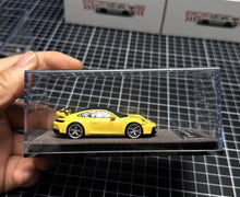 Load image into Gallery viewer, ZJWJ 1:64 Yellow 911 GT3 Sports Model Diecast Resin Car New Collection
